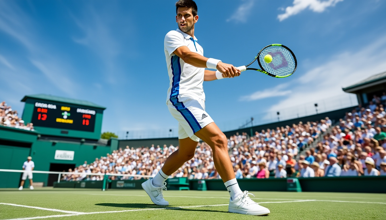 Discover the exceptional journey of Novak Djokovic, an iconic tennis player who redefined the standards of the sport through his impressive performances, his determination and his numerous titles won. immerse yourself in the world of tennis through the fascinating story of this champion.