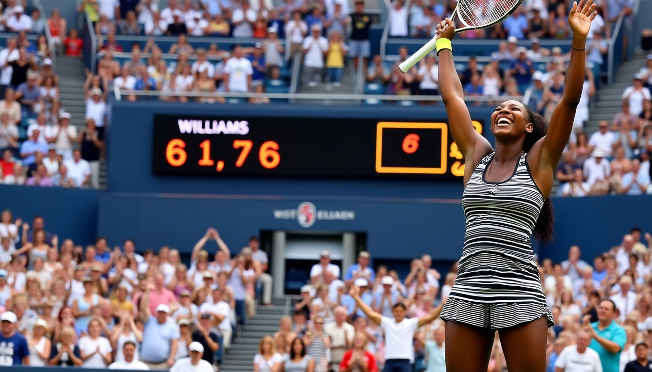 discover the inspiring journey of tennis legend serena williams. analyze her impact on sport and society, as well as her remarkable achievements that redefined women's tennis.